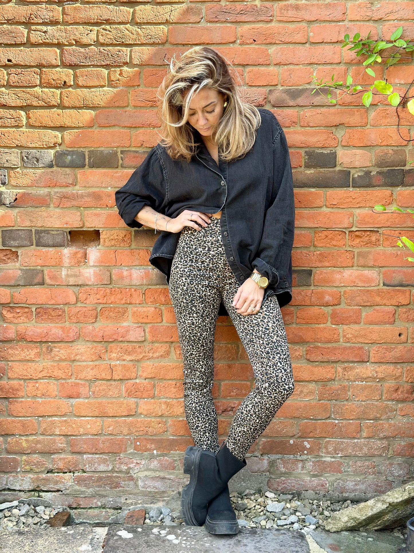 Animal Print Jeggings