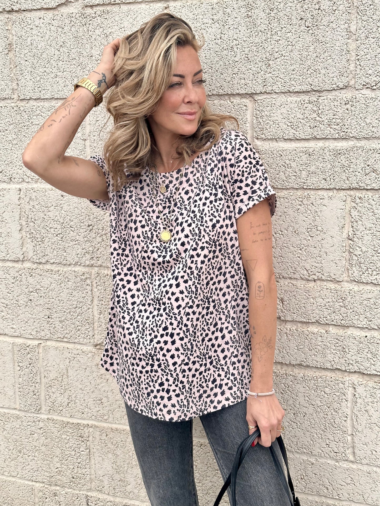 Animal Print Top