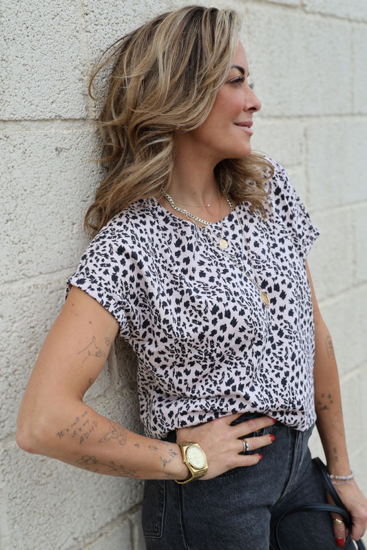 Animal Print Top